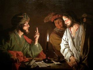 Christ before Caiaphas - ca. 1630 - Matthias Stom (fl. 1615–1649) 