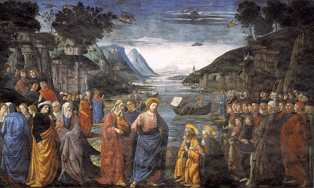 Calling of the Apostles - 1481 - Domenico Ghirlandaio (1449–1494)