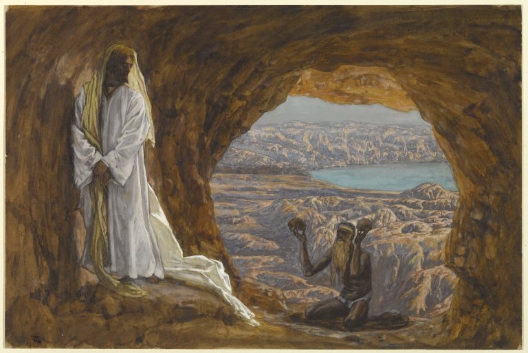 Jesus Tempted in the Wilderness - between 1886 and 1894 - James Tissot (1836–1902)