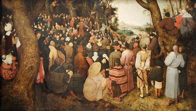 The Sermon of John the Baptist - 1566 - Pieter Brueghel the Elder (1526/1530–1569)